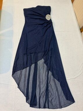 Ruby Rox Sparkle Navy Skirt